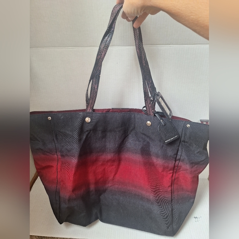 George Gina & Lucy GGL "Yes Wecander" Gradient Shoulder Tote Large Bag - Picture 7 of 10